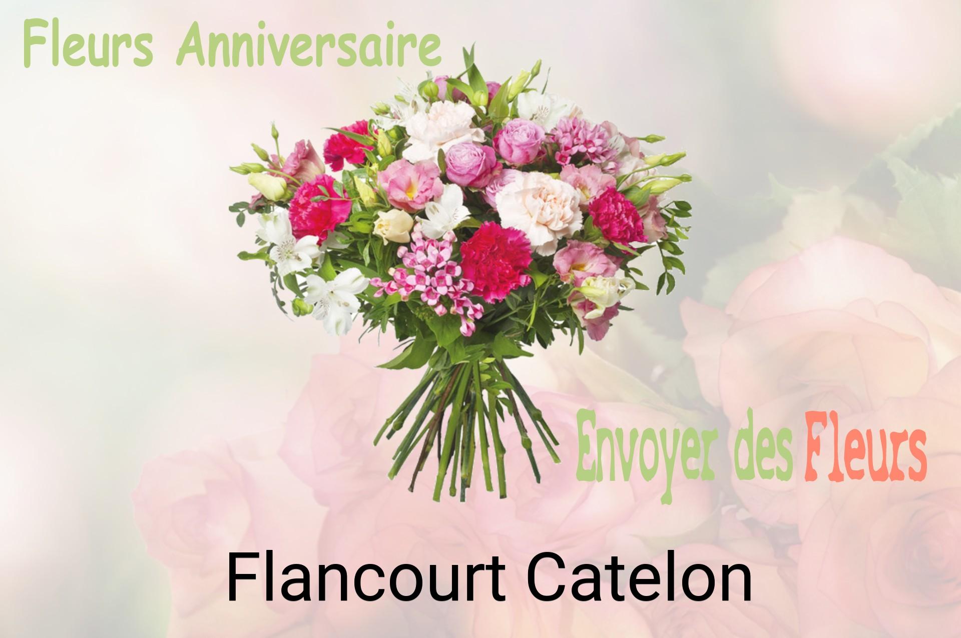 Bouquet de fleurs d’anniversaire livré à Flancourt-Catelon